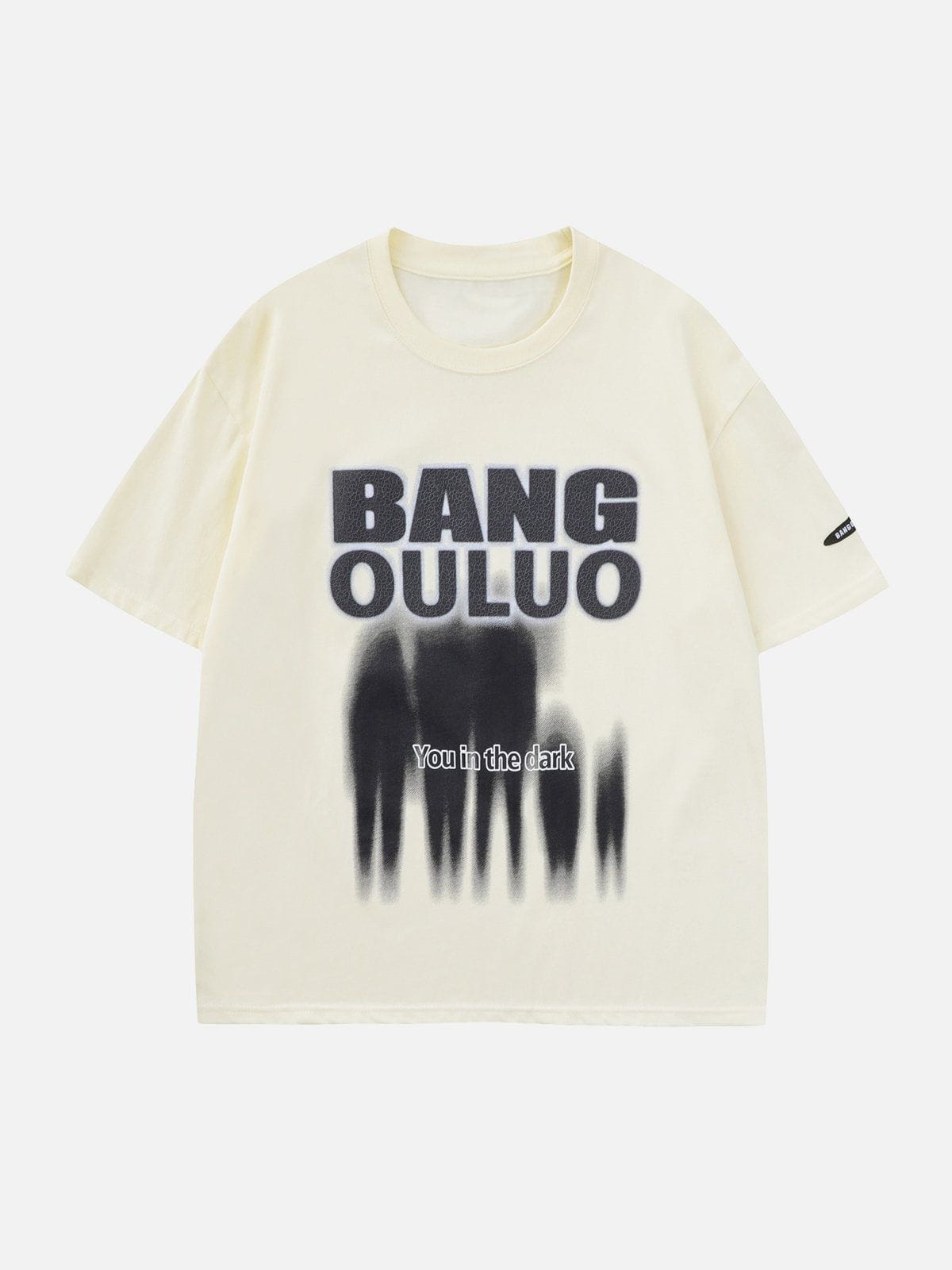 Blurring Design Tee Dynamic Print & Youthful Vibe
