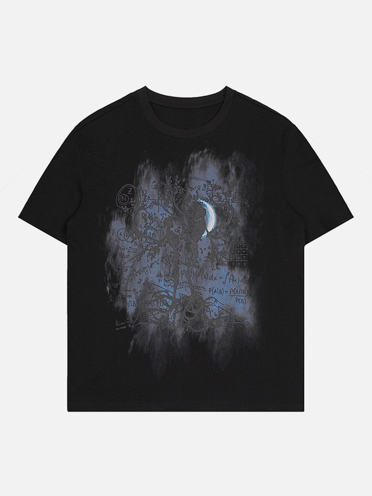 Dynamic Skeleton Graphic Tee - Youthful Urban Style