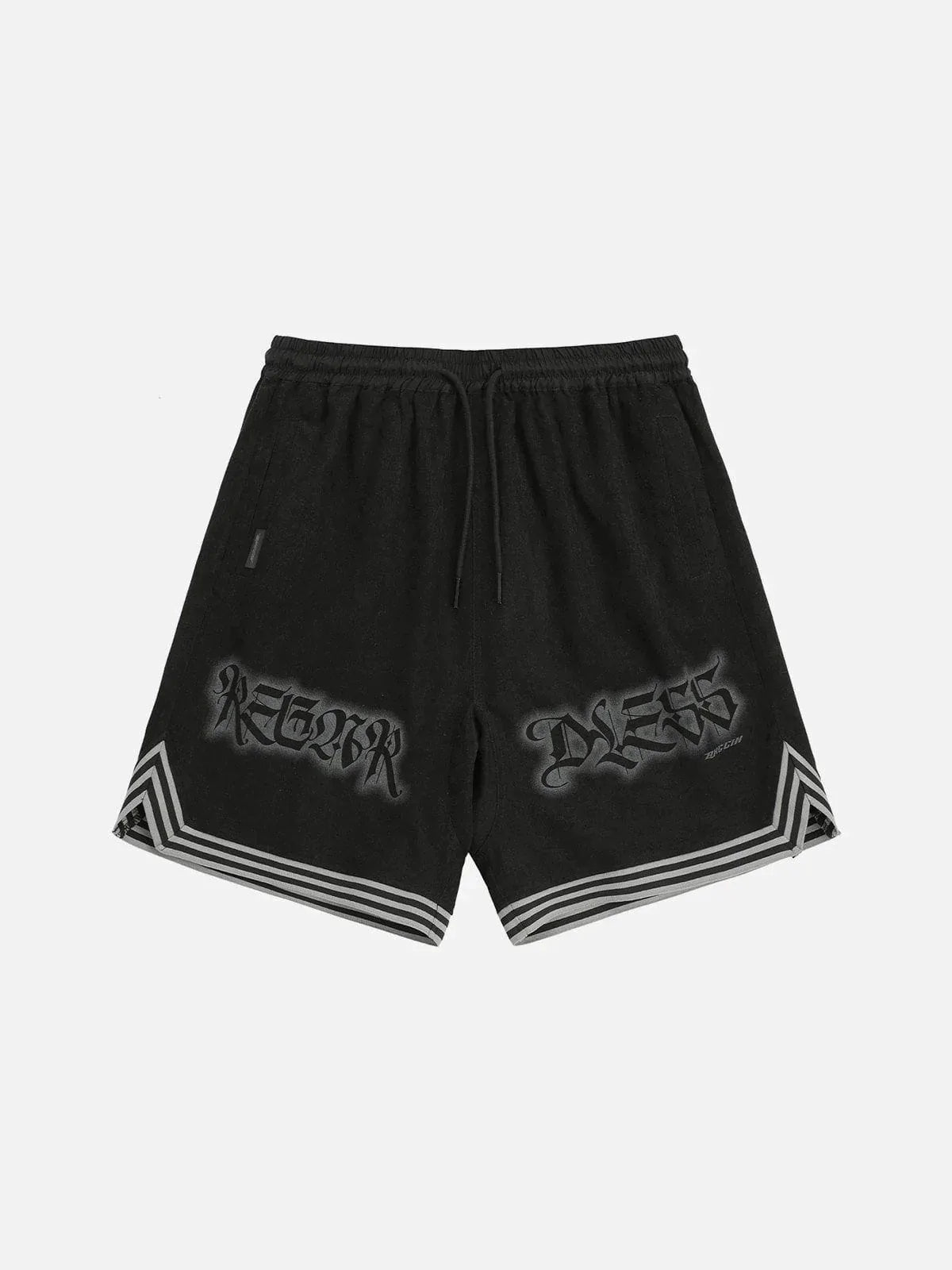 Vintage Contrast Color Shorts - Chic & Youthful Streetwear