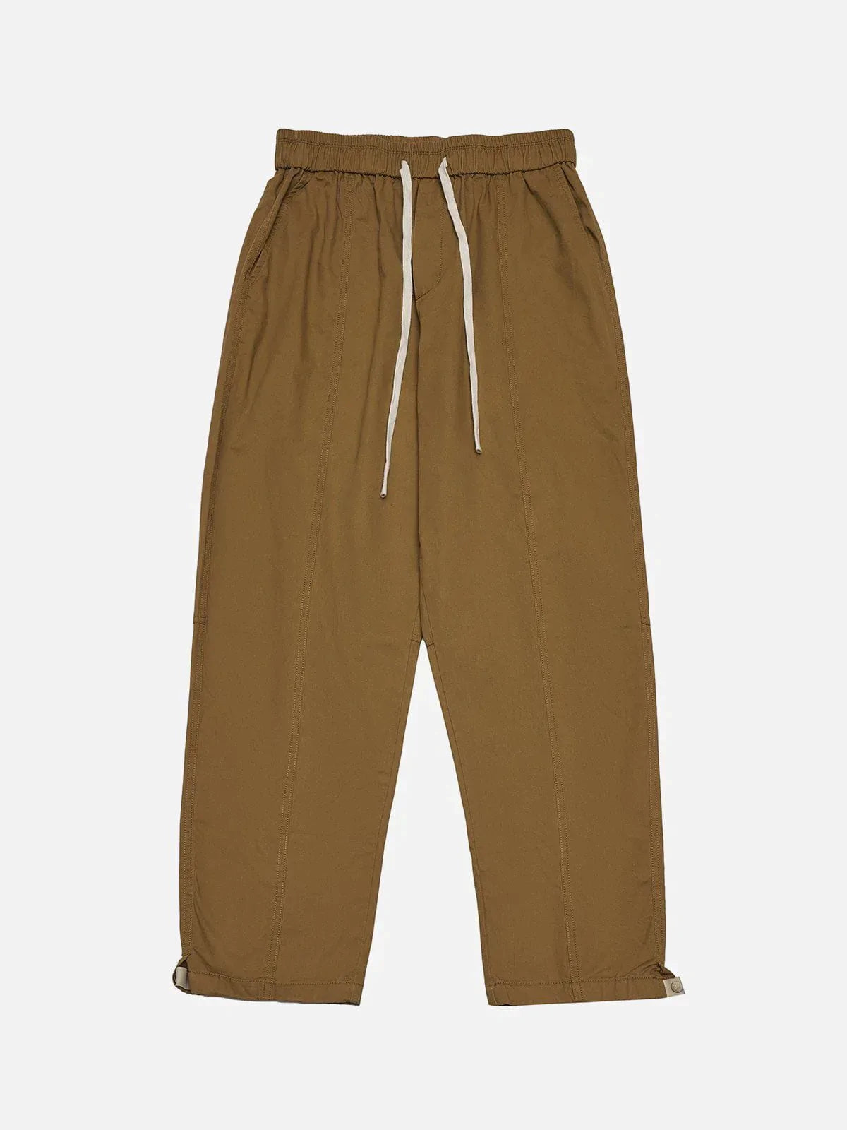 Vintage Loose Pants Solid Color & Sleek Design