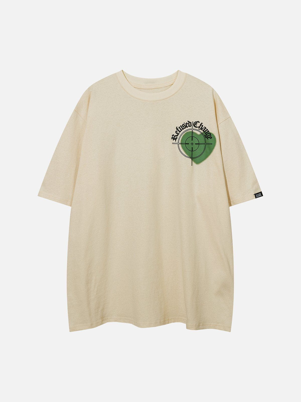 Youthful Heart Bear Graffiti Tee Dynamic Streetwear Design