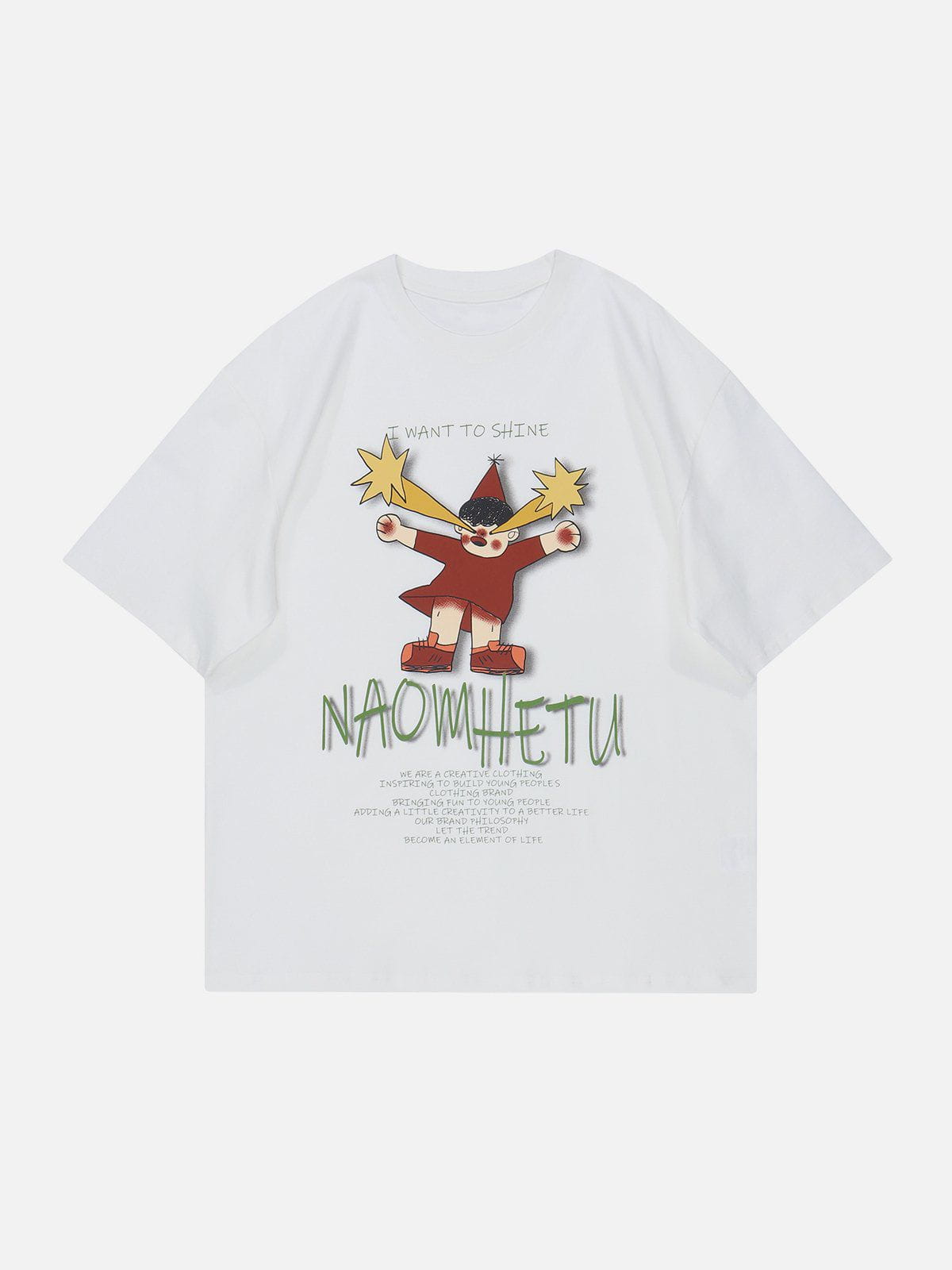 Youthful Star Graphic Tee - Trendy & Urban Streetwear Essential