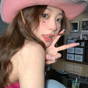 Disco Cowgirl Adjustable Star Printed Hat - Y2K Fashion for Concerts & Summer Outfits