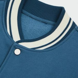I Don't Give Damn Baseball Varsity Jacket - Y2K Fashion, Spring Outfits, Casual Style