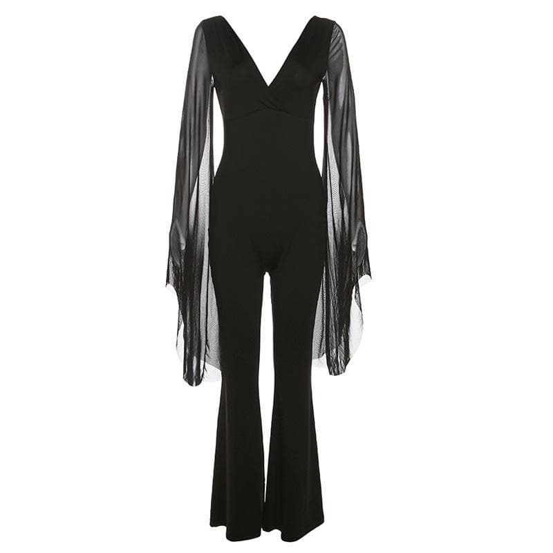 Y2K Fashion Backless Jumpsuit - Perfect for Summer Outfits, Concerts & Casual Looks