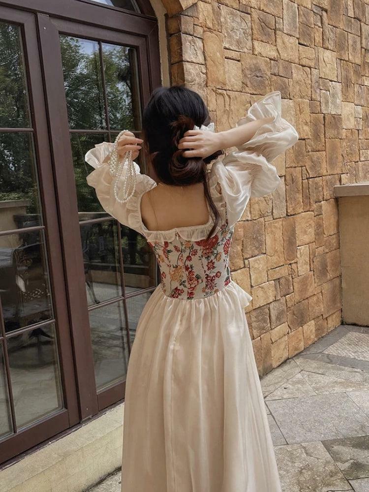 Y2K Fashion Cottagecore Maxi Dress - Perfect for Spring Outfits & Summer Fits