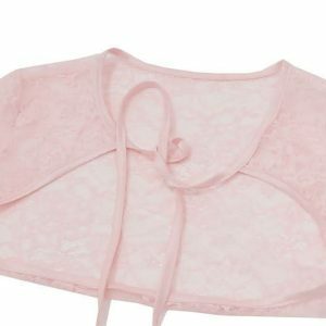 Y2K Fashion Lace Shrug Cami Mini Dress - Perfect for Spring Outfits & Birthday Looks