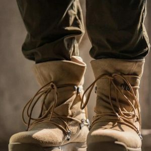 Y2K Fashion Lace Up Hiking Boots - Trendy Summer & Spring Outfit Essential