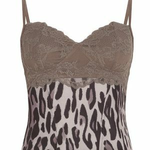 Y2K Fashion Leopard V-Neck Cami Top - Perfect for Summer Outfits & Casual Looks