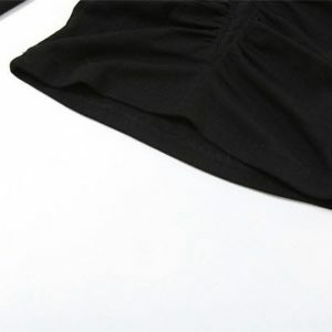Y2K Fashion Mesh Ruched Halter Off Shoulder Crop Top - Perfect for Spring Outfits & Casual Looks