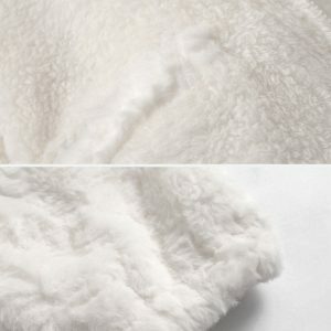 Y2K Fashion Plush Ear Hoodie Jacket for Trendy Spring & Summer Outfits