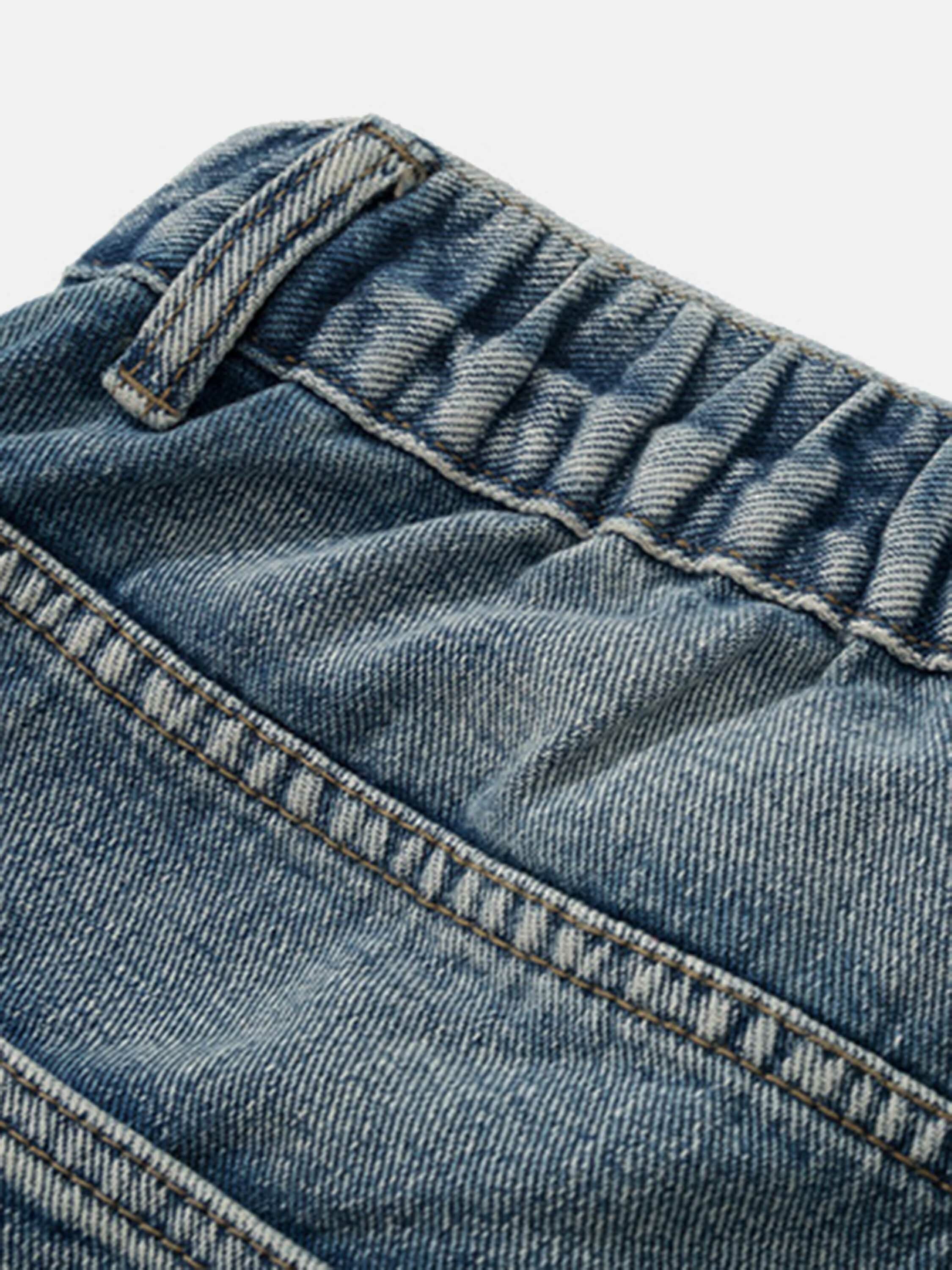 Y2K Fashion Retro Straight Casual Jeans for Trendy Summer & Spring Outfits