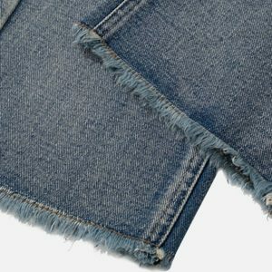 Y2K Fashion Retro Straight Casual Jeans for Trendy Summer & Spring Outfits