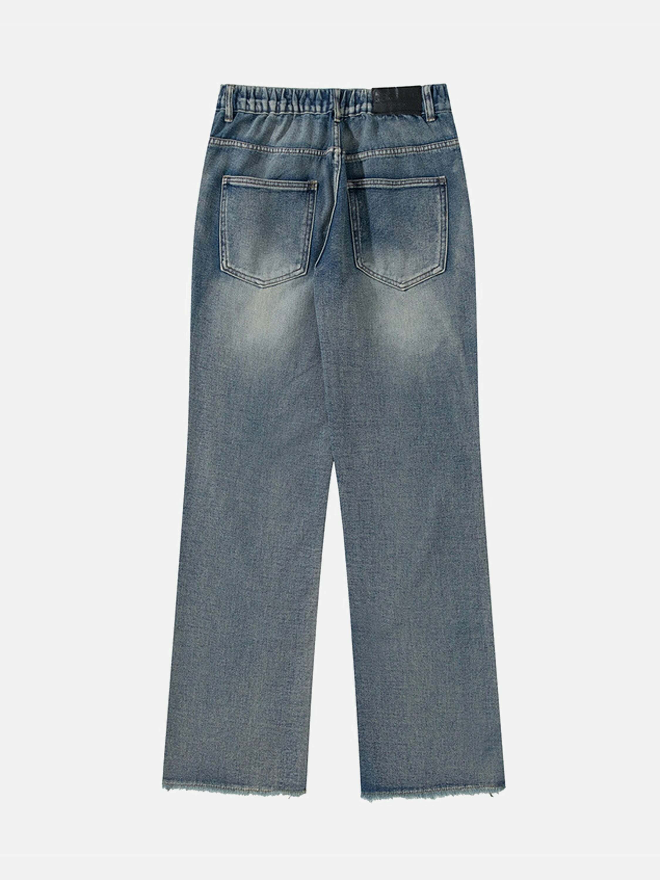 Y2K Fashion Retro Straight Casual Jeans for Trendy Summer & Spring Outfits