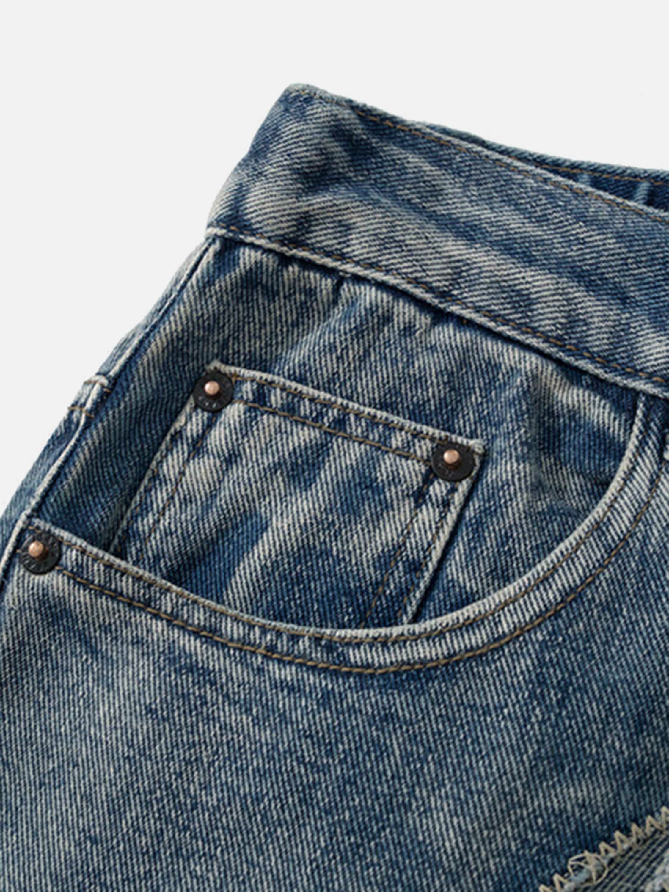 Y2K Fashion Retro Straight Casual Jeans for Trendy Summer & Spring Outfits