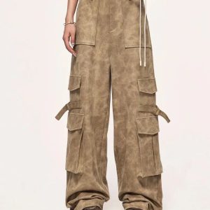 Y2K Fashion Safari Cargo Pants: Trendy Summer & Spring Outfit Ideas for Every Occasion