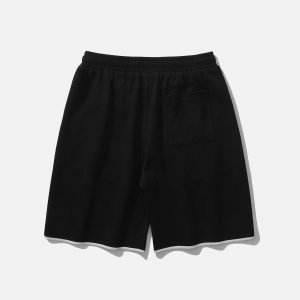 Y2K Fashion Side Stripe Shorts for Casual Summer & Spring Outfits