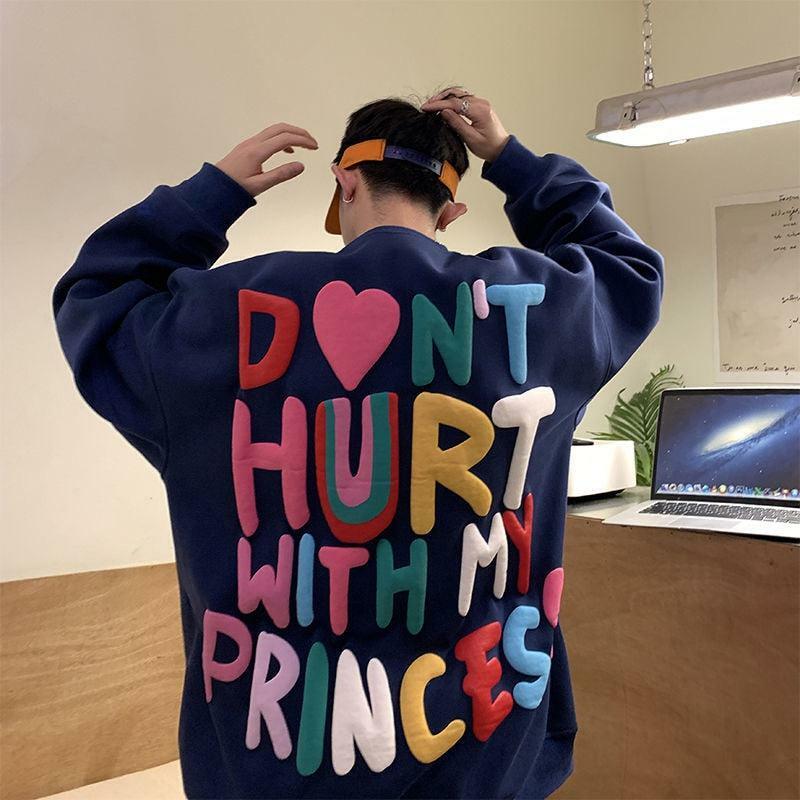 Y2K Fashion Soft Boy Printed Sweatshirt - Comfy Casual Outfit for Spring & Summer