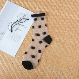Y2K Fashion Transparent Mesh Socks for Coquette Aesthetic & Casual Outfit Ideas