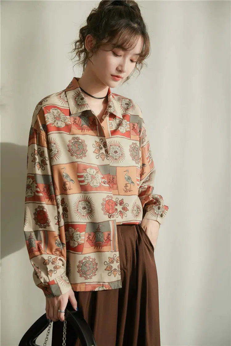 Y2K Fashion Vintage Grandmacore Shirt - Trendy Outfit Ideas for Spring & Summer