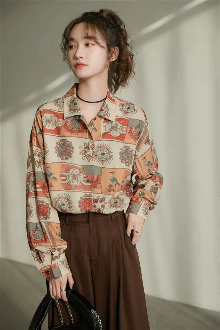 Y2K Fashion Vintage Grandmacore Shirt - Trendy Outfit Ideas for Spring & Summer