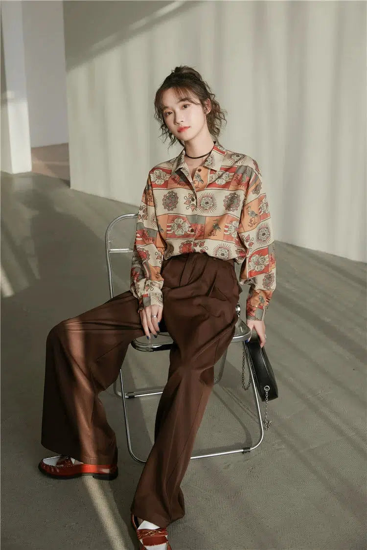 Y2K Fashion Vintage Grandmacore Shirt - Trendy Outfit Ideas for Spring & Summer