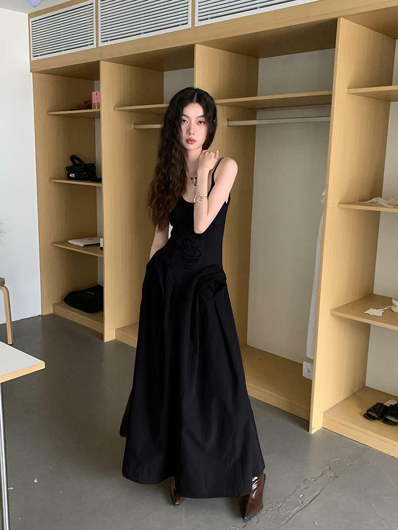 Y2K Vintage Corset Maxi Dress - Perfect for Spring Outfits, Prom, and Concerts