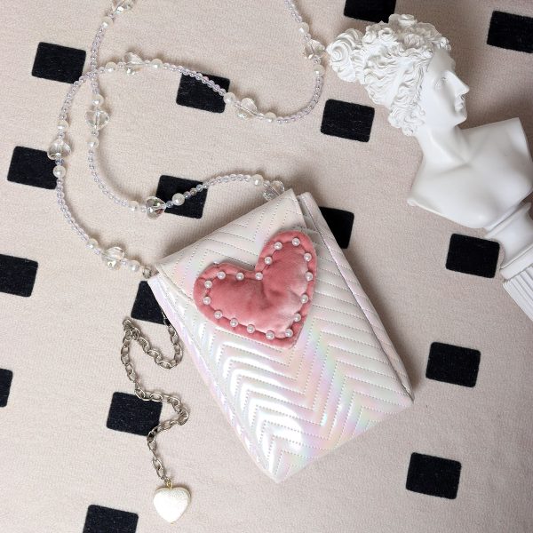 2023 Summer Mini Heart-Shaped Handbag for Women - Versatile Stylish Crossbody Phone & Coin Purse, Cute High-End Design