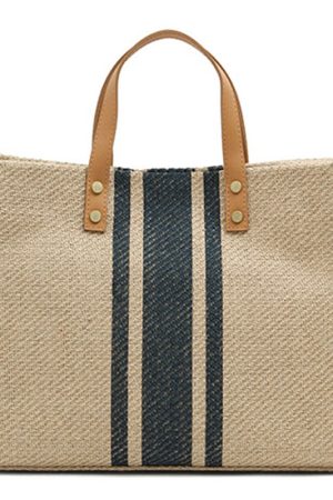 2024 Korean Style Women's Large Canvas Shoulder Crossbody Handbag - Simple Professional Commuter Fashion