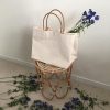 2024 Minimalist Large Capacity Shoulder Canvas Tote Bag - Dongdaemun Style Women's Shopping Bag