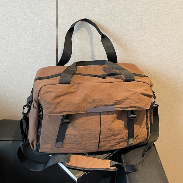 2025 Fitness Travel Bag for Men & Women - Large Capacity Training & Business Luggage for Short Trips