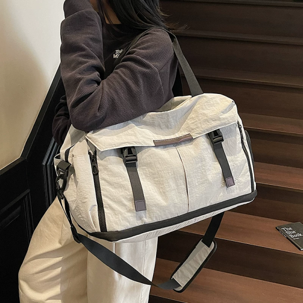 2025 Fitness Travel Bag for Men & Women - Large Capacity Training & Business Luggage for Short Trips