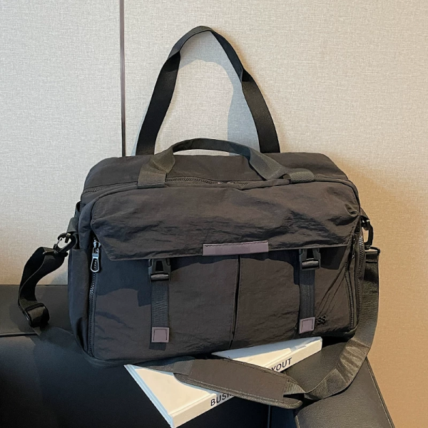 2025 Fitness Travel Bag for Men & Women - Large Capacity Training & Business Luggage for Short Trips