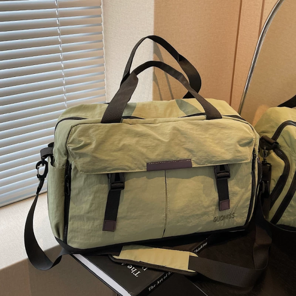 2025 Fitness Travel Bag for Men & Women - Large Capacity Training & Business Luggage for Short Trips