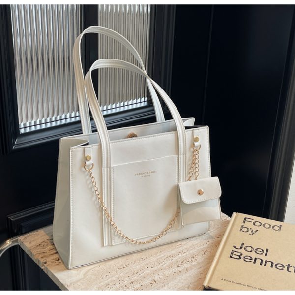 2025 Large Capacity Summer Handbag for Women - Versatile Stylish Shoulder Tote Bag for Commuting and Everyday Use