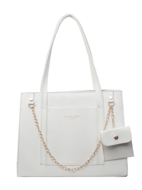 2025 Large Capacity Summer Handbag for Women - Versatile Stylish Shoulder Tote Bag for Commuting and Everyday Use