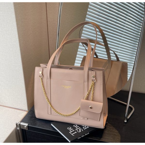 2025 Large Capacity Summer Handbag for Women - Versatile Stylish Shoulder Tote Bag for Commuting and Everyday Use