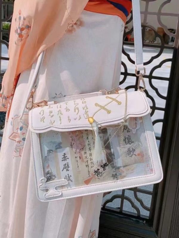 2025 Niche Ancient Style Handheld Pain Bag - Large Capacity Versatile Crossbody Commuter Shoulder Bag for Fashion Lovers
