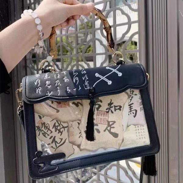 2025 Niche Ancient Style Handheld Pain Bag - Large Capacity Versatile Crossbody Commuter Shoulder Bag for Fashion Lovers
