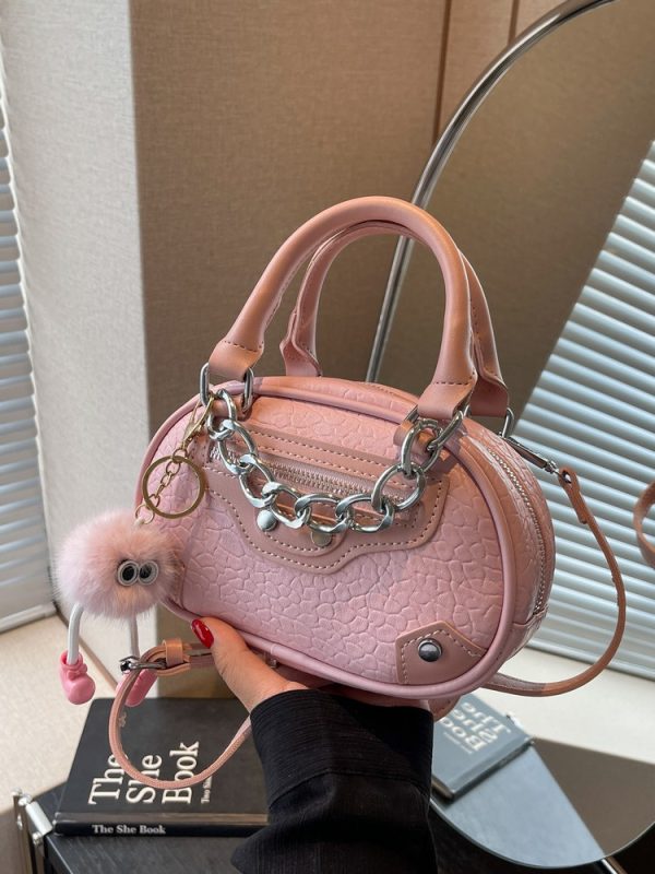 2025 Small Chain Handbag for Women - Stylish Versatile Shoulder Crossbody Bag, Niche Design Fashion Accessory