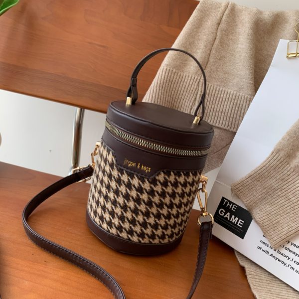 2025 Summer Mini Crossbody Bucket Bag for Women - High-End Instagram Aesthetic Small Handbag