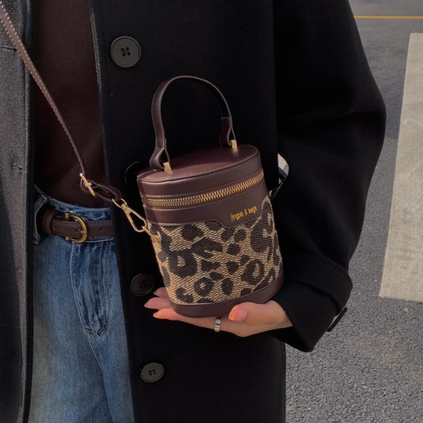 2025 Summer Mini Crossbody Bucket Bag for Women - High-End Instagram Aesthetic Small Handbag
