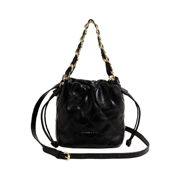 2025 Trendy Diamond-Shaped Chain Small Shoulder Crossbody Bag for Women, Versatile Stylish Tote Bucket Bag