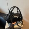 2025 Women's High-End Ballet Bowling Bag - Sweet Cool Crossbody Boston Handbag for Chic Fashion Style