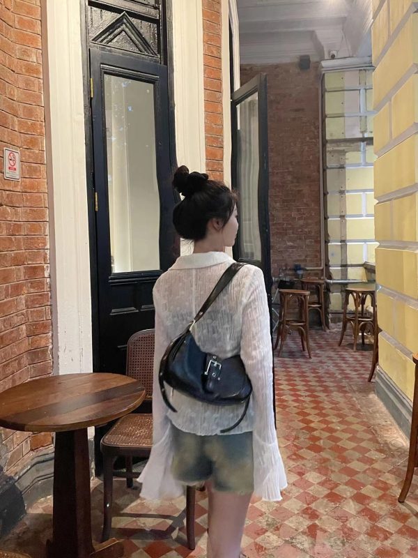 2025 Women's Vintage Baguette Bag, Niche Design Shoulder Underarm Bag, Versatile Fashion Crossbody for Everyday Style