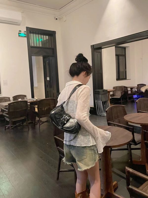 2025 Women's Vintage Baguette Bag, Niche Design Shoulder Underarm Bag, Versatile Fashion Crossbody for Everyday Style