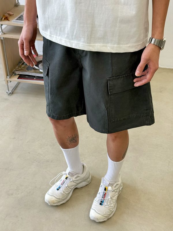 American Retro Distressed Work Shorts for Men and Women - Summer High Street Loose Casual Straight-Leg Five-Point Shorts