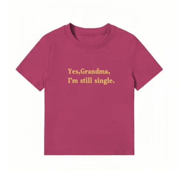 American Style Vintage Slim-Fit Cropped T-Shirt for Women - Summer Slogan Printed Short Sleeves