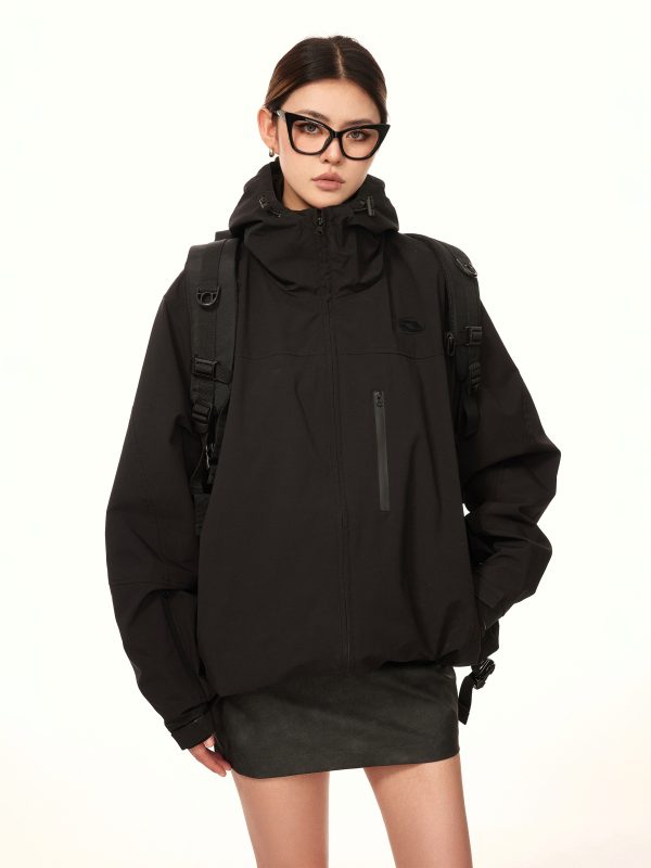 American Vintage Outdoor Windproof Soft Shell Jacket for Women - Casual Spring & Autumn Coat, 2025 Fashion