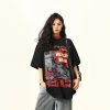 American Vintage Short Sleeve T-Shirt for Men and Women, Trendy Niche Print, 2025 Summer Style, Casual 90s Inspired Tee